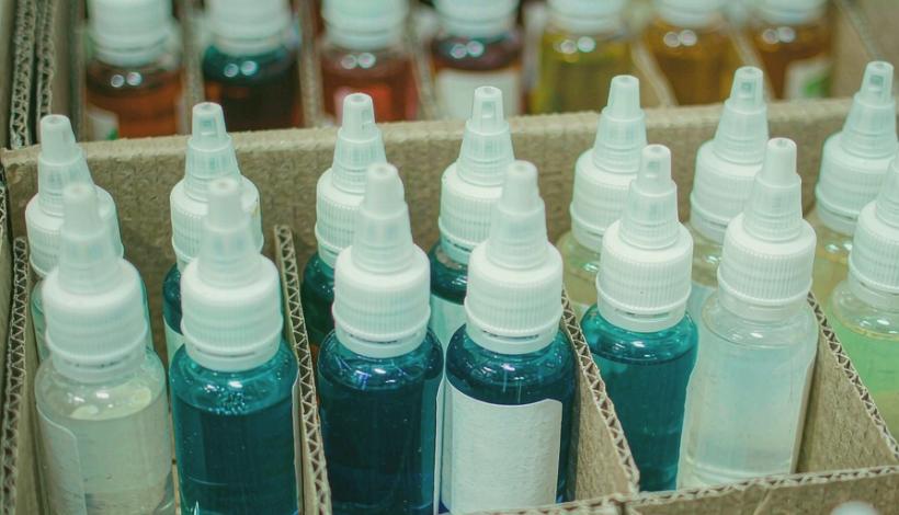 60ml Large Size E-Liquid Bottles packaging detail